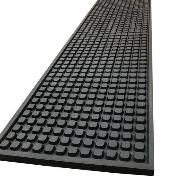 泥落としゴムマット(小) １枚 厚み25mm×幅500mm×長さ2000mm 建機・農機・トラック・乗用車・シューズの泥落とし 現場歩行 (関東限定) ※関東以外は別途送料が必要です。横濱ゼームス商会（横浜ゼームス商会）