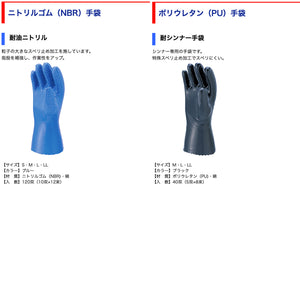 薄型電気絶縁手袋(IG750A) 1双 mci 直流750V以下、交流300V以下の低圧作業用手袋 ポリウレタン 作業用手袋 ミエローブ